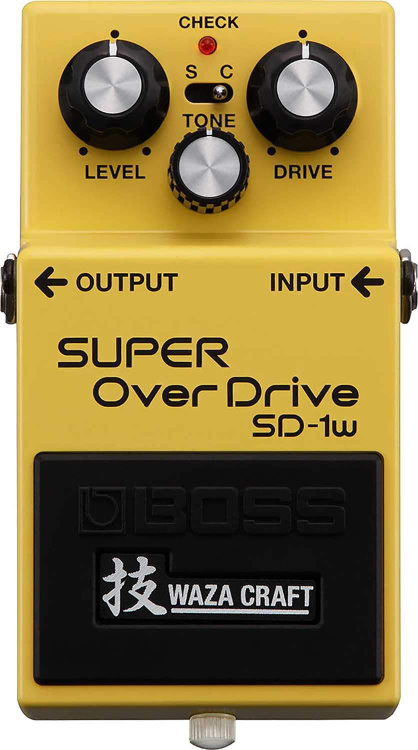 Boss SD-1W Waza Craft Super Overdrive Pedal - PSSL ProSound and Stage Lighting