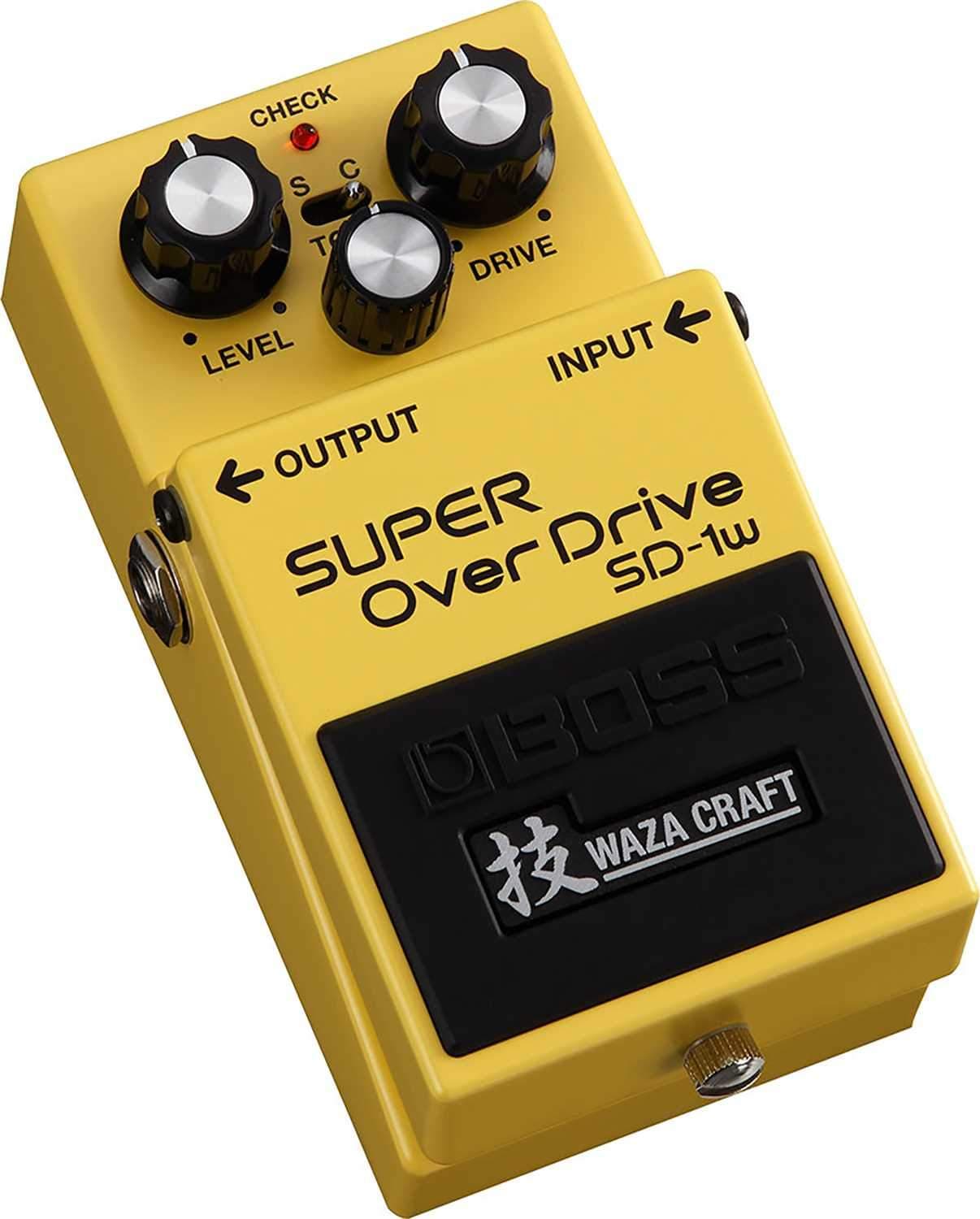 Boss SD-1W Waza Craft Super Overdrive Pedal - PSSL ProSound and Stage Lighting