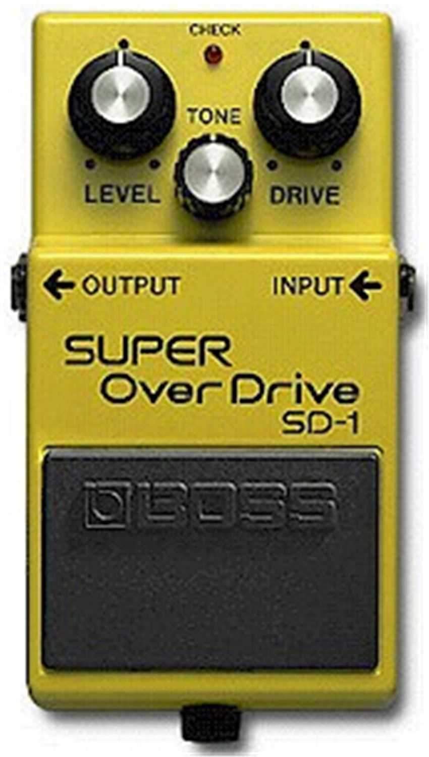 Boss SD1 Super Overdrive Distortion Pedal - PSSL ProSound and Stage Lighting