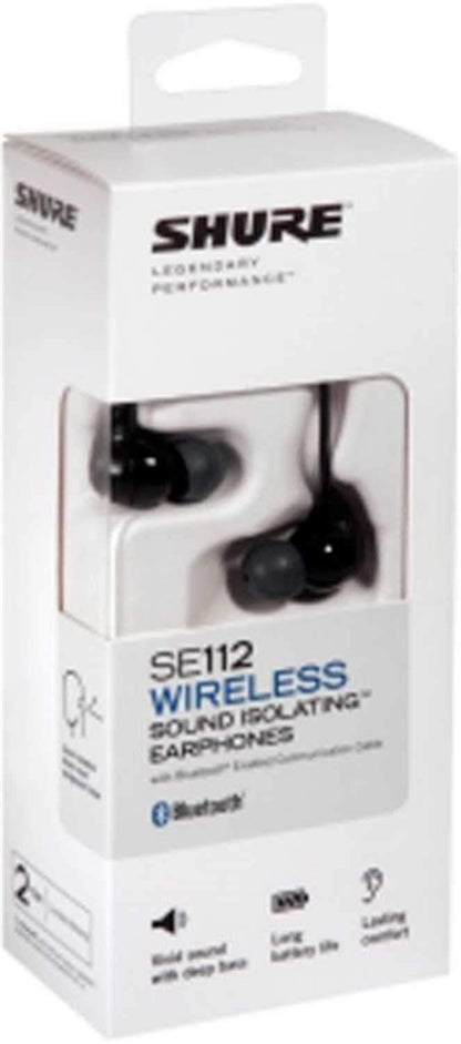 Shure SE112-K-BT1 Wireless Earphones with Bluetooth - PSSL ProSound and Stage Lighting