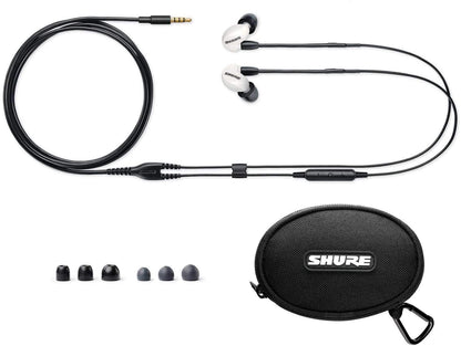 Shure SE215m Plus SPE Special Edition White SE215 Earbuds - PSSL ProSound and Stage Lighting