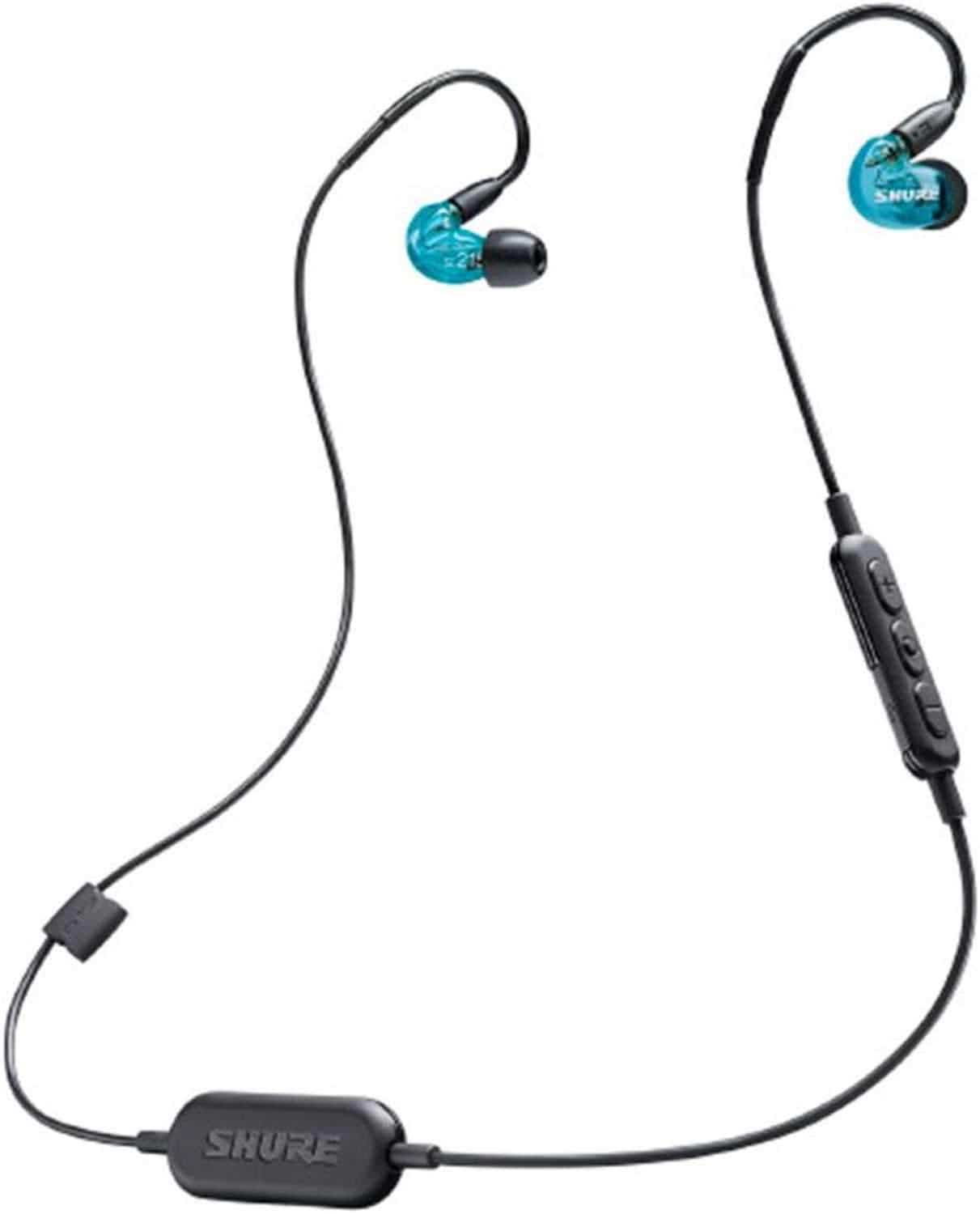 Shure SE215 Blue SE Wireless Bluetooth Earphones - PSSL ProSound and Stage Lighting