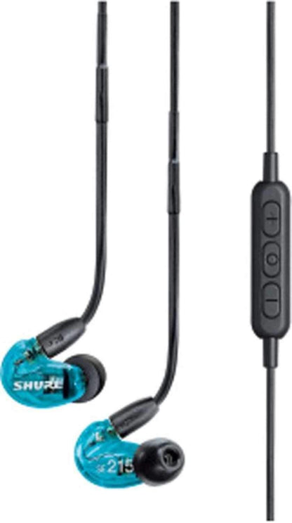 Shure SE215 Blue SE Wireless Bluetooth Earphones - PSSL ProSound and Stage Lighting