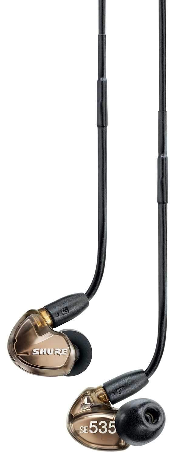 Shure SE535-V Metallic Bronze Triple Driver Earphones - PSSL ProSound and Stage Lighting