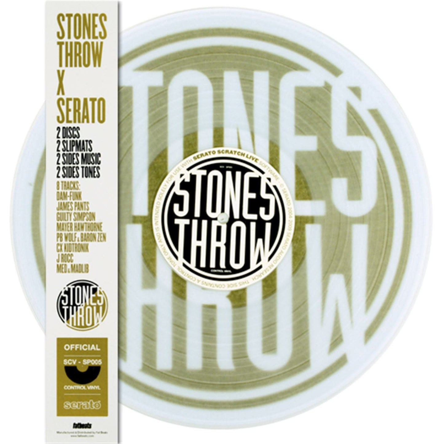 Stones Throw Serato Time Code Vinyl Pack - PSSL ProSound and Stage Lighting