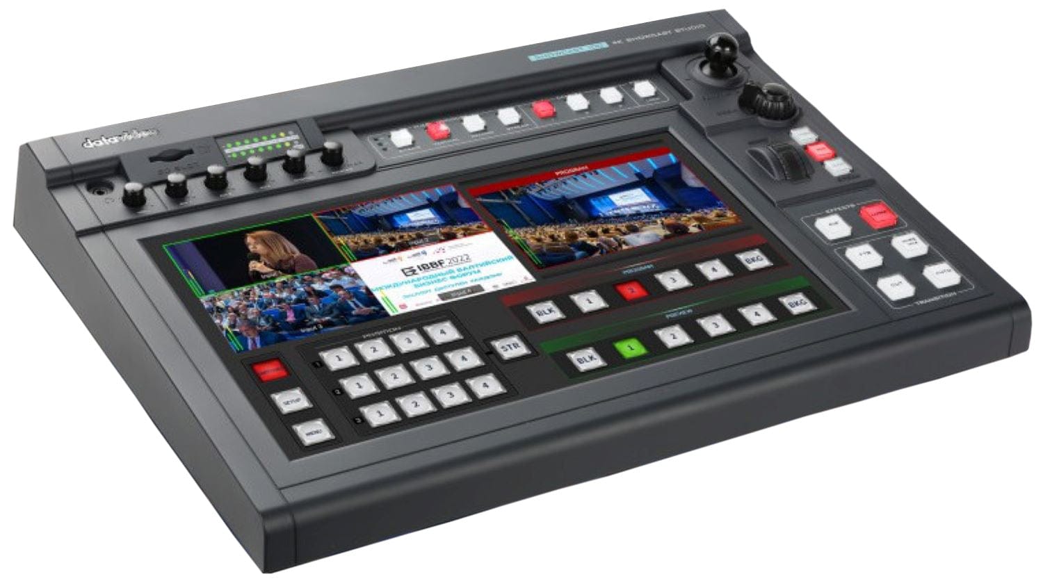 DataVideo SHOWCAST-100 4K All-In-One Single Operator Video Switcher