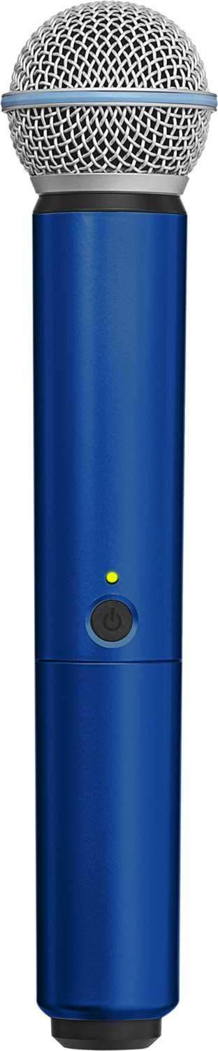 Shure Wireless Microphone Colored Handle - Blue - PSSL ProSound and Stage Lighting