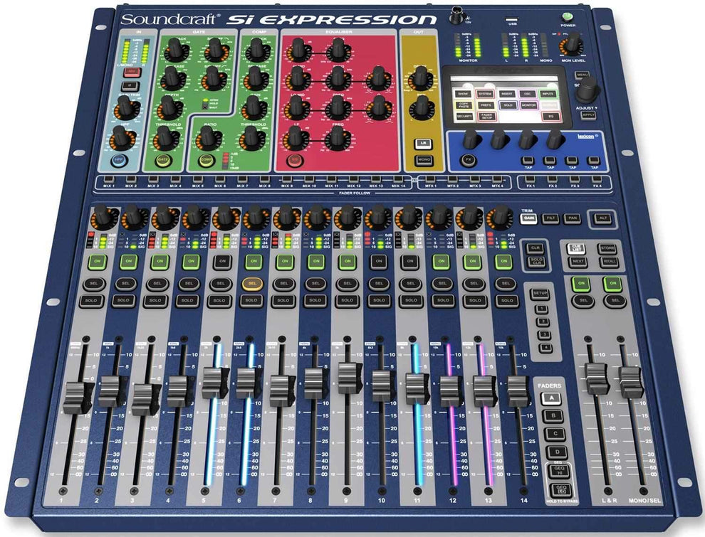 Soundcraft Si Expression 1 16ch Digital Mixer – Solotech