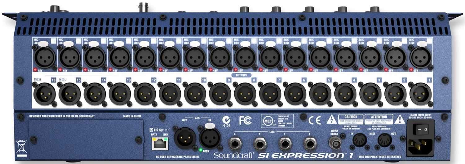 Soundcraft Si Expression 1 16ch Digital Mixer - PSSL ProSound and Stage Lighting