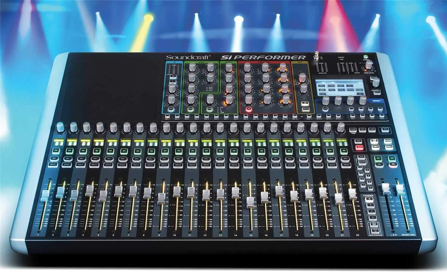 Soundcraft Si Performer 2 Digital Mixer with DMX - PSSL ProSound and Stage Lighting