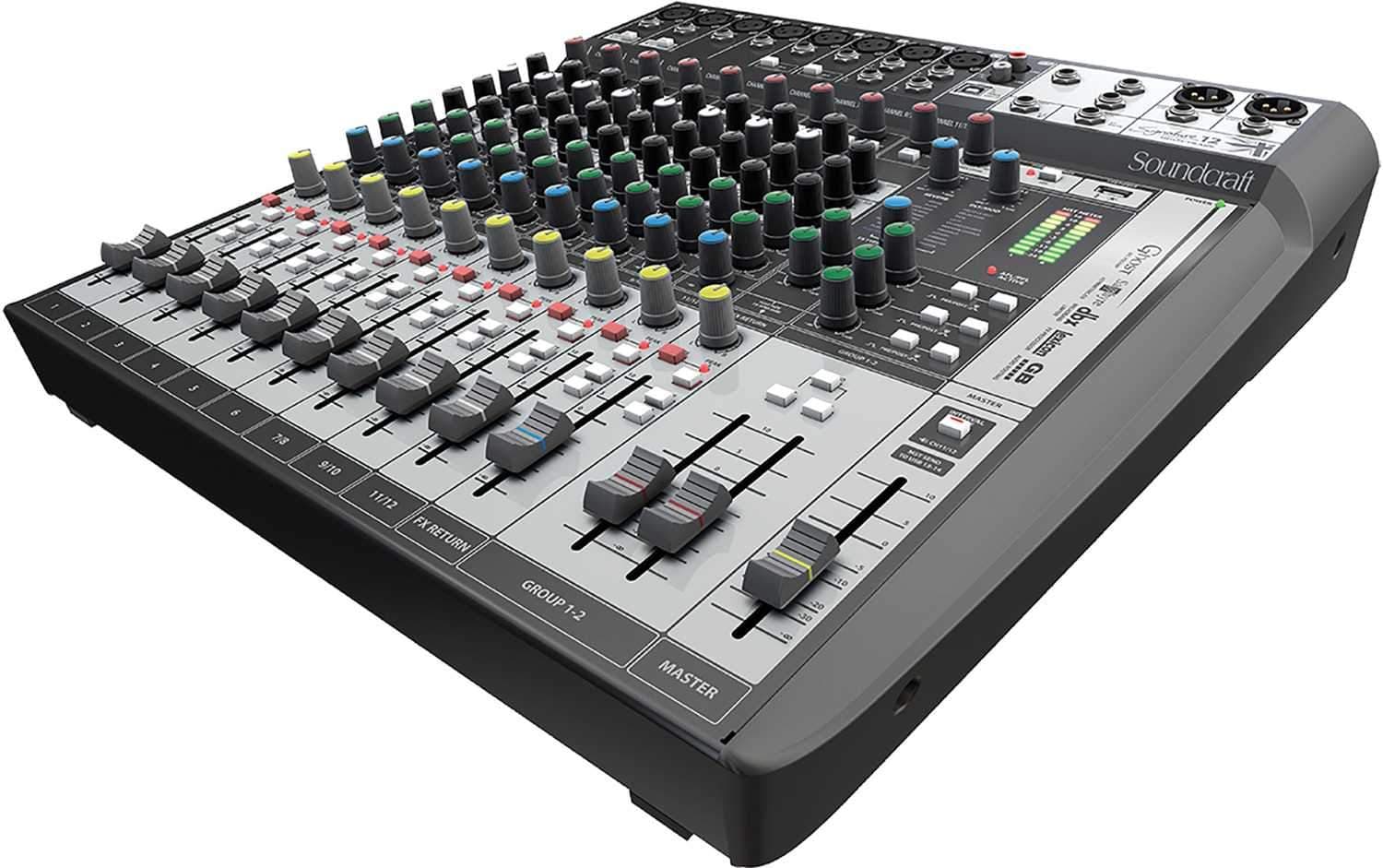 Soundcraft Signature 12MTK 12-Channel Analog Mixer - PSSL ProSound and Stage Lighting