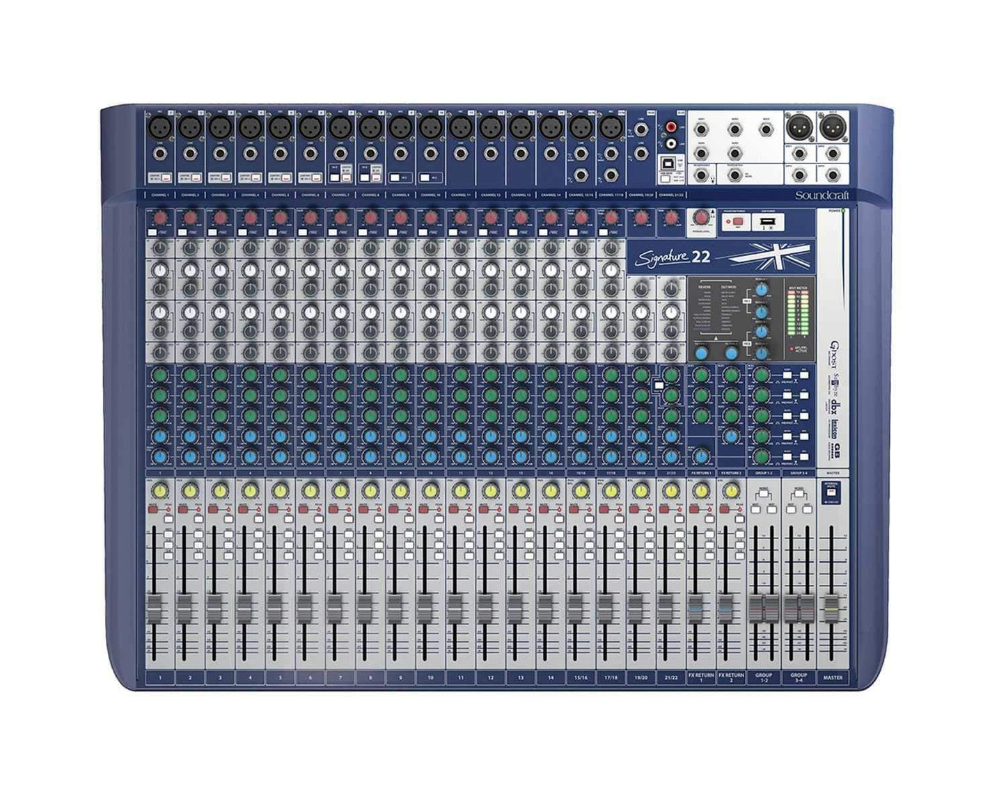 Soundcraft Signature 22 22-Input Analog Mixer with FX - PSSL ProSound and Stage Lighting