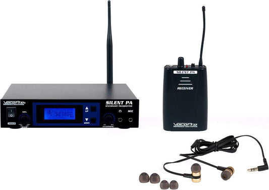 VocoPro Silent PA-IN-EAR-1 In-Ear Wireless Monitor System - PSSL ProSound and Stage Lighting