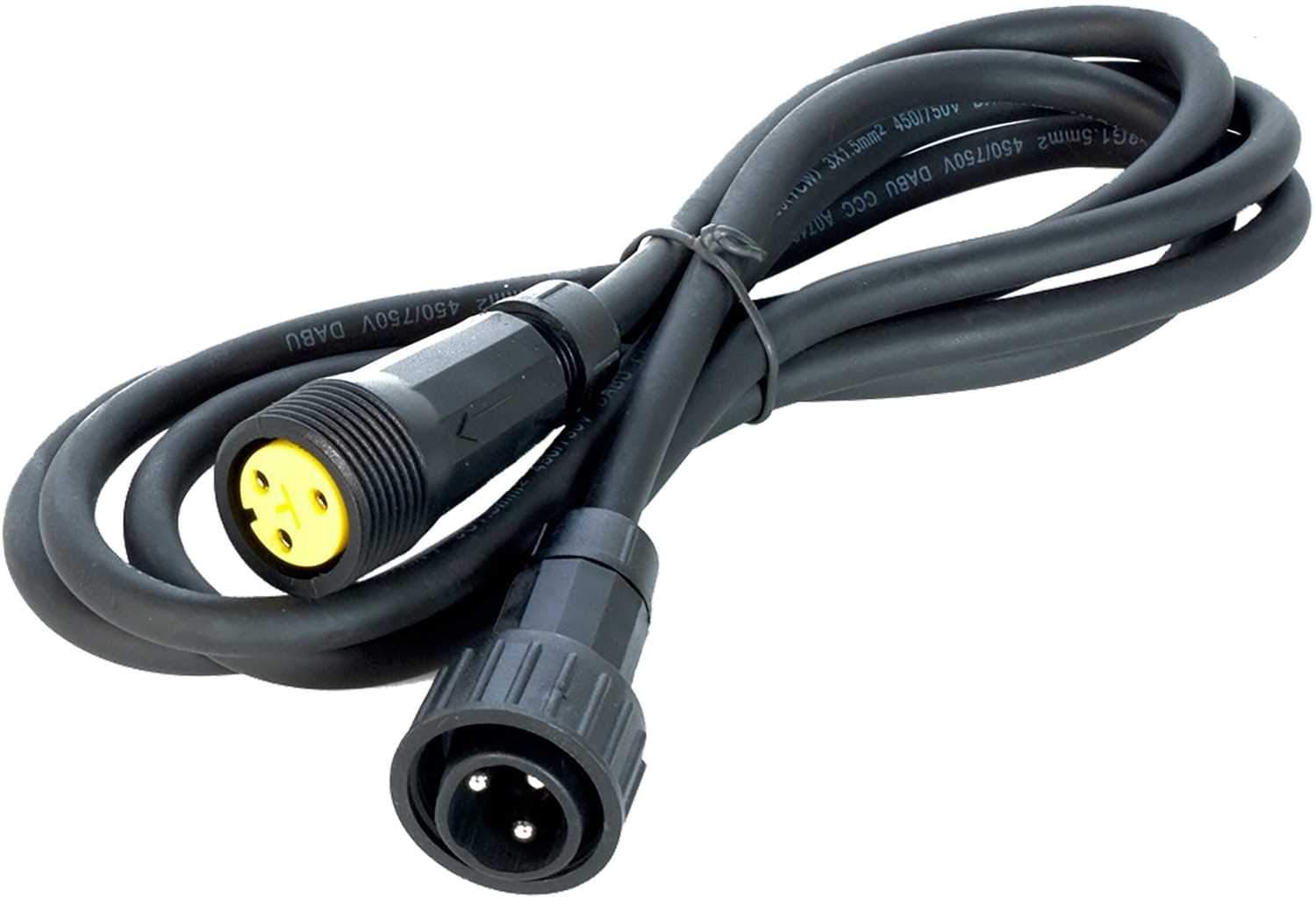 Elation SIXPAR/2MPLC 2 Meter Power Link Cable – Solotech