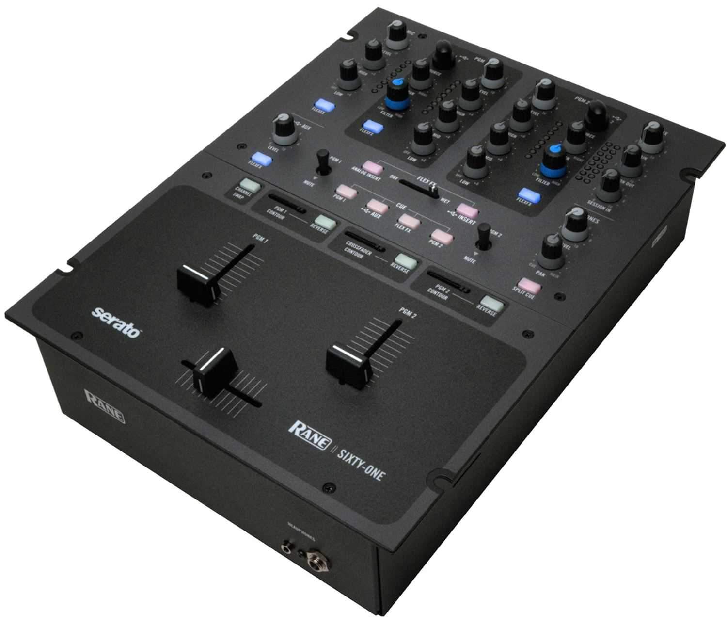 RANE Sixty One 2 Ch Serato Scratch Live DJ Mixer - PSSL ProSound and Stage Lighting