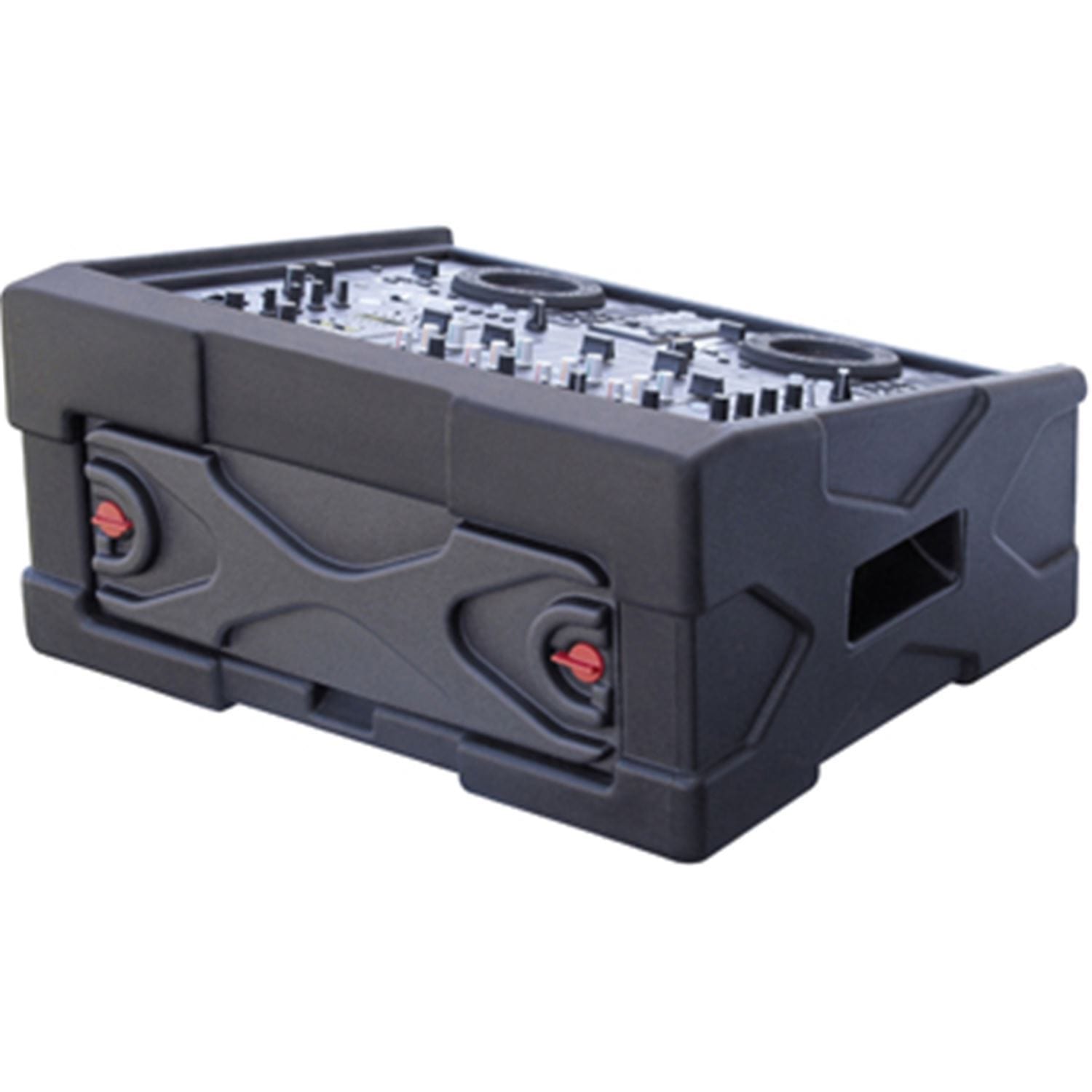 SKB 82DJ 8x2 Molded DJ & Rack Case with Cover - PSSL ProSound and Stage Lighting