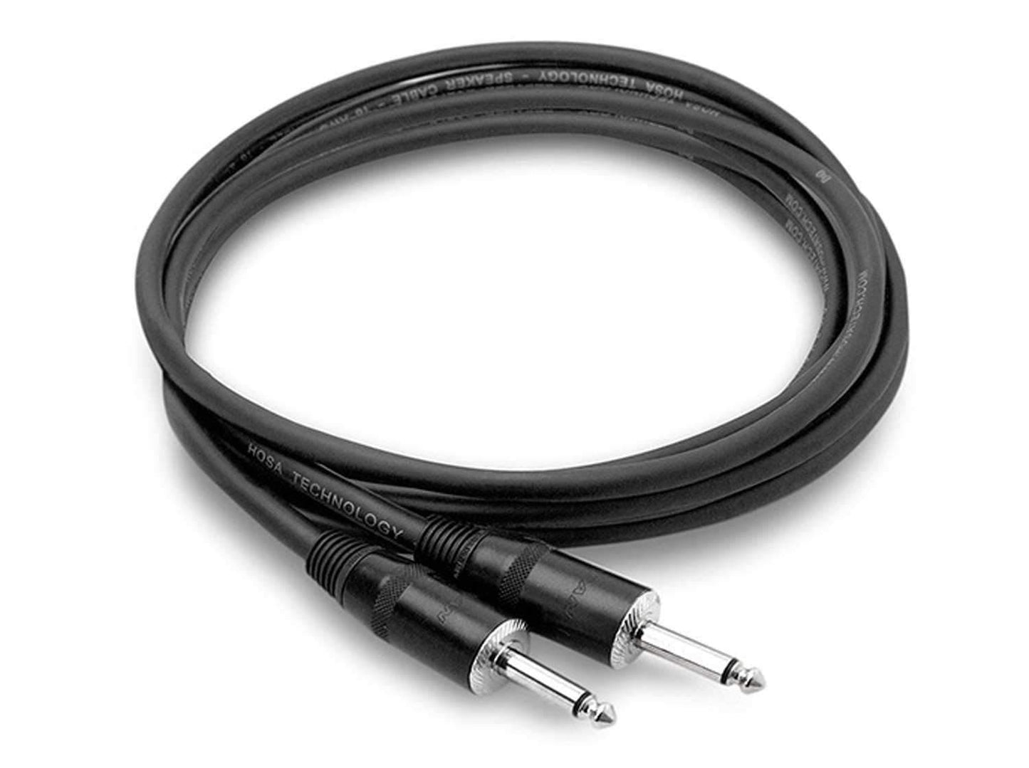 Hosa SKJ-425 Speaker Cable 25 Ft 1/4 TS To 1/4 TS 14AWG - PSSL ProSound and Stage Lighting