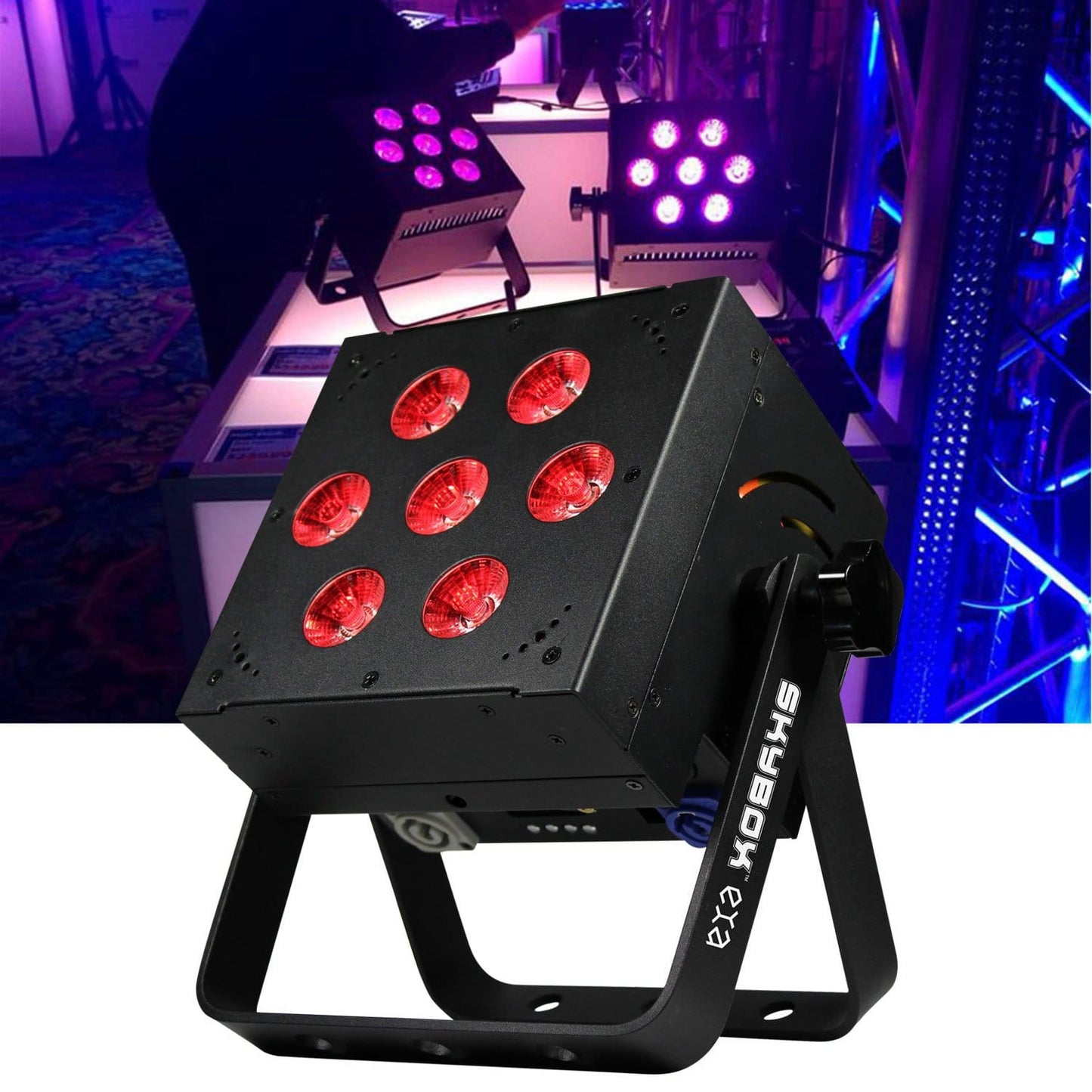 Blizzard SkyBox EXA 7x 15W RGBAW Plus UV LED Light - PSSL ProSound and Stage Lighting