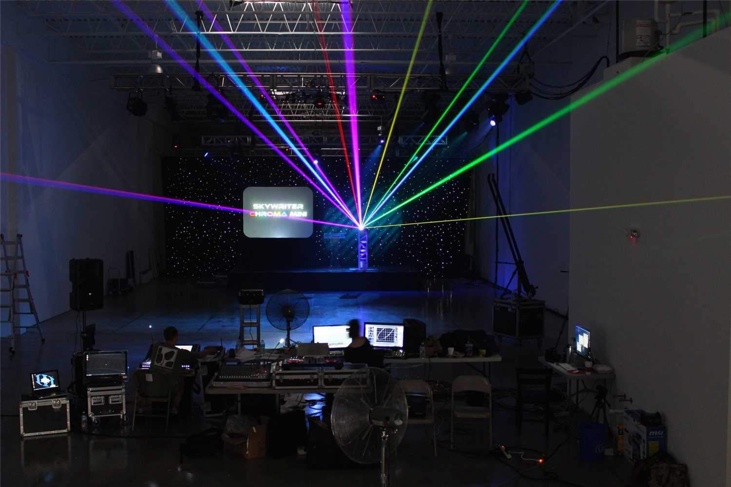 X-Laser Skywriter Chroma Mini HP Laser Effect - PSSL ProSound and Stage Lighting