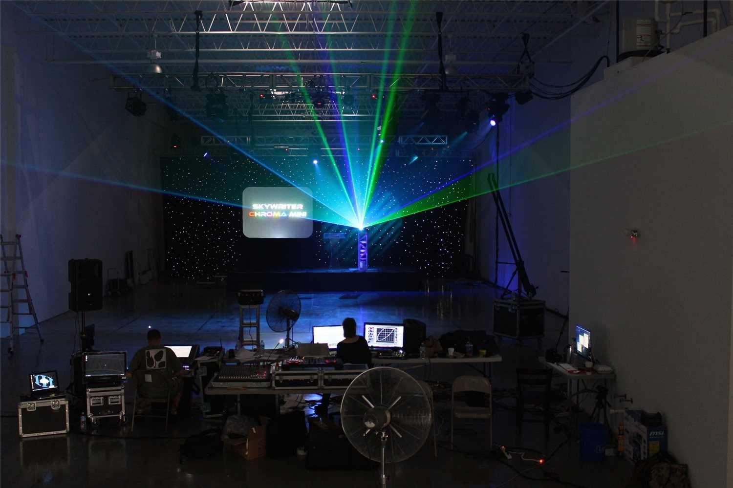 X-Laser Skywriter Chroma Mini HP Laser Effect - PSSL ProSound and Stage Lighting