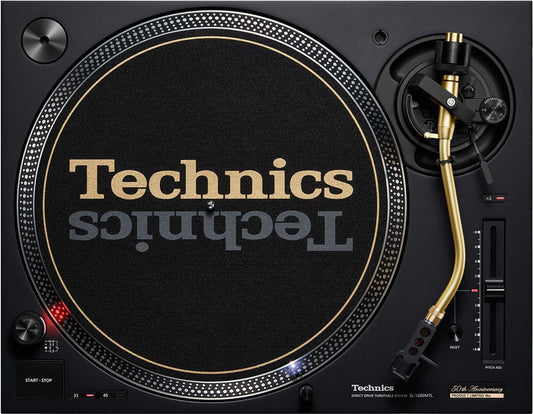 Limited Technics 50th Anniversary SL-1200MK7LPR (Matte Black) - PSSL ProSound and Stage Lighting