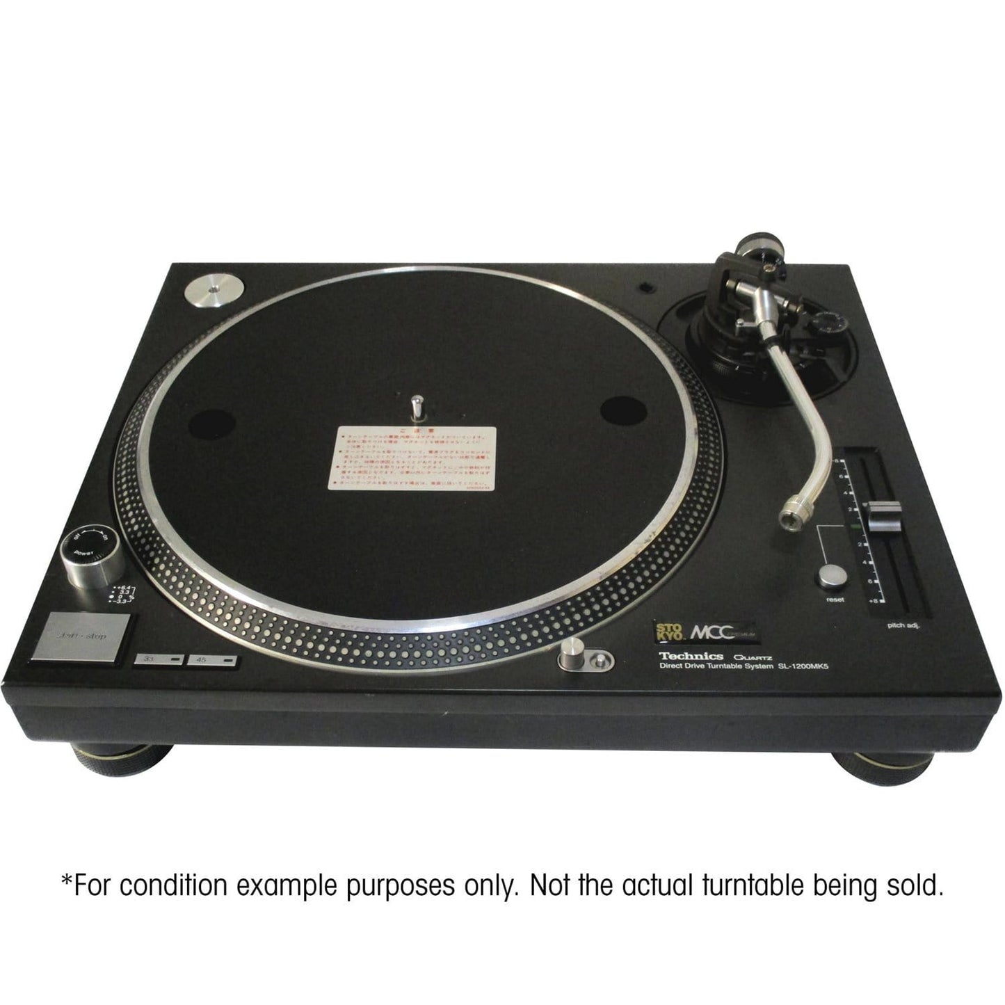 Technics SL1200MK5 Direct Drive Turntable in Black - PSSL ProSound and Stage Lighting