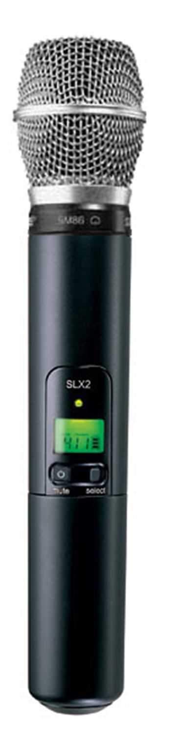 Shure SLX2SM86 Handheld Transmitter with Sm86 Mic - PSSL ProSound and Stage Lighting