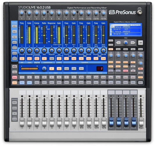 PreSonus StudioLive 16.0.2 USB Digital Mixer - PSSL ProSound and Stage Lighting