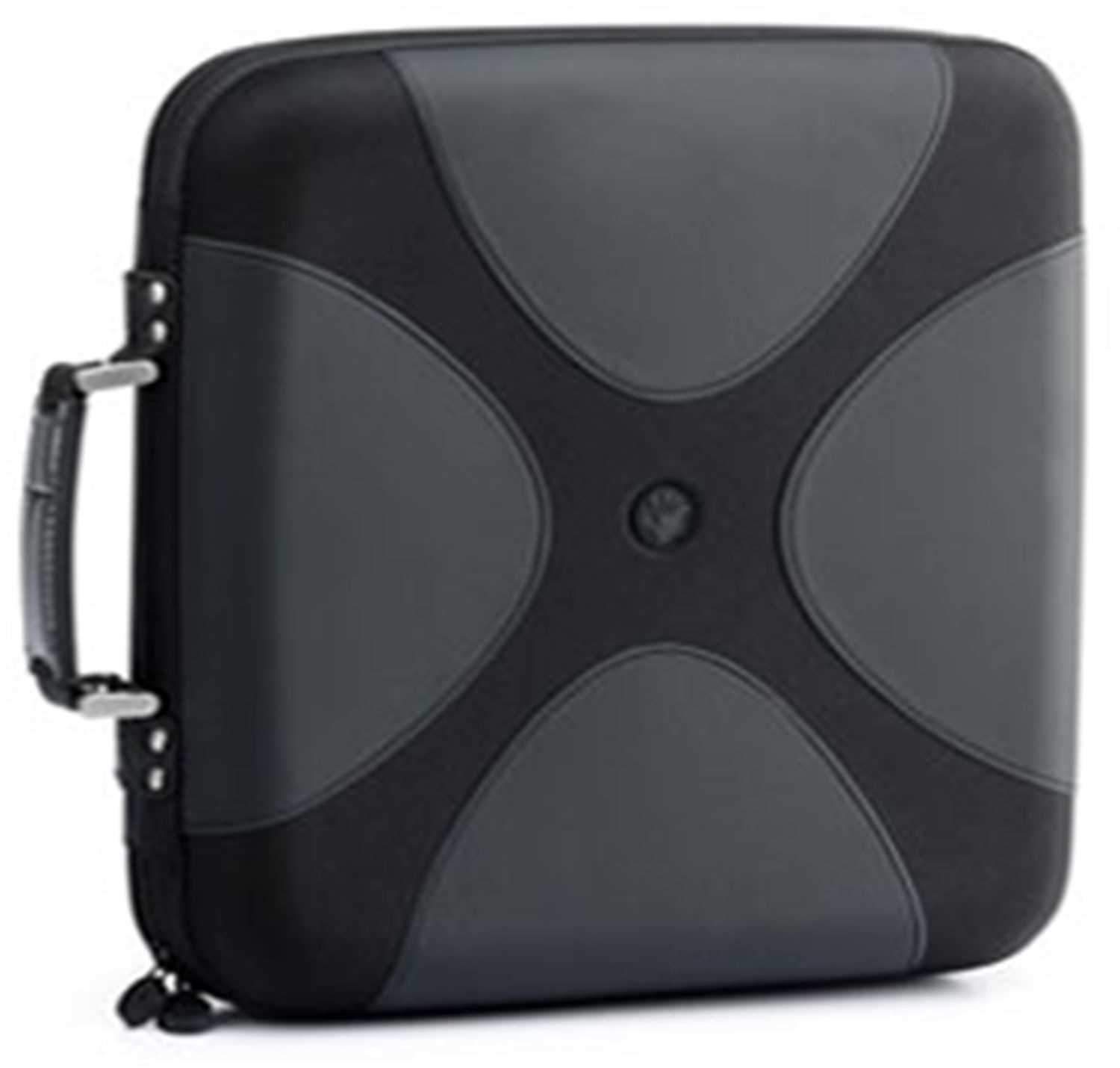 Slappa SL16001 Black Suede Cd Wallet - 160 Disks - PSSL ProSound and Stage Lighting