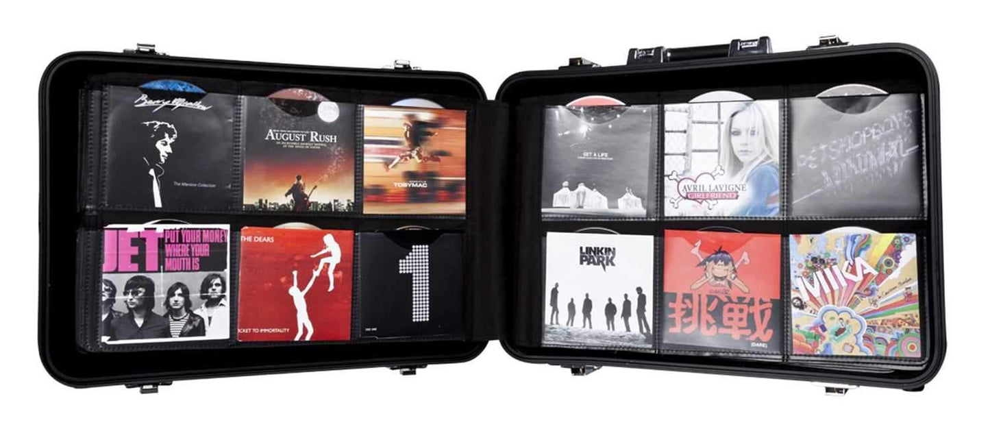 Slappa CD DVD Video Game Case with Wheels Holds 600 - PSSL ProSound and Stage Lighting