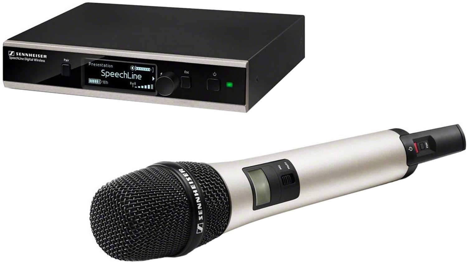 Sennheiser SL HANDHELD SET DW-4-US Rackmount Wireless Vocal Mic - PSSL ProSound and Stage Lighting