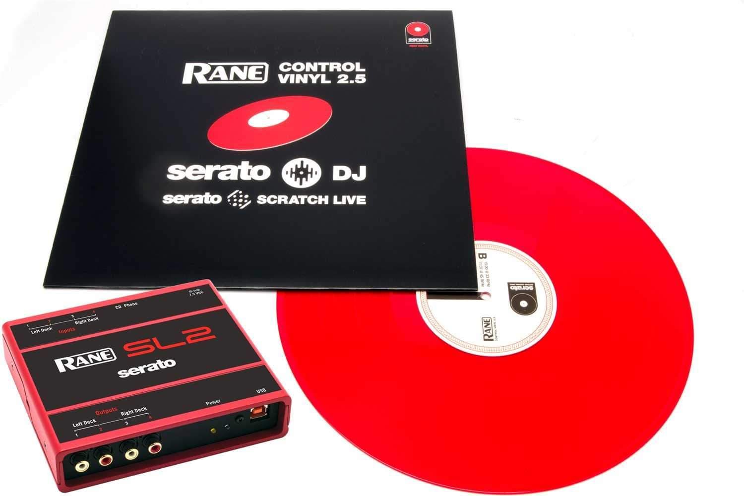 Rane SL2 Red Serato DJ 2-Deck USB Interface - PSSL ProSound and Stage Lighting