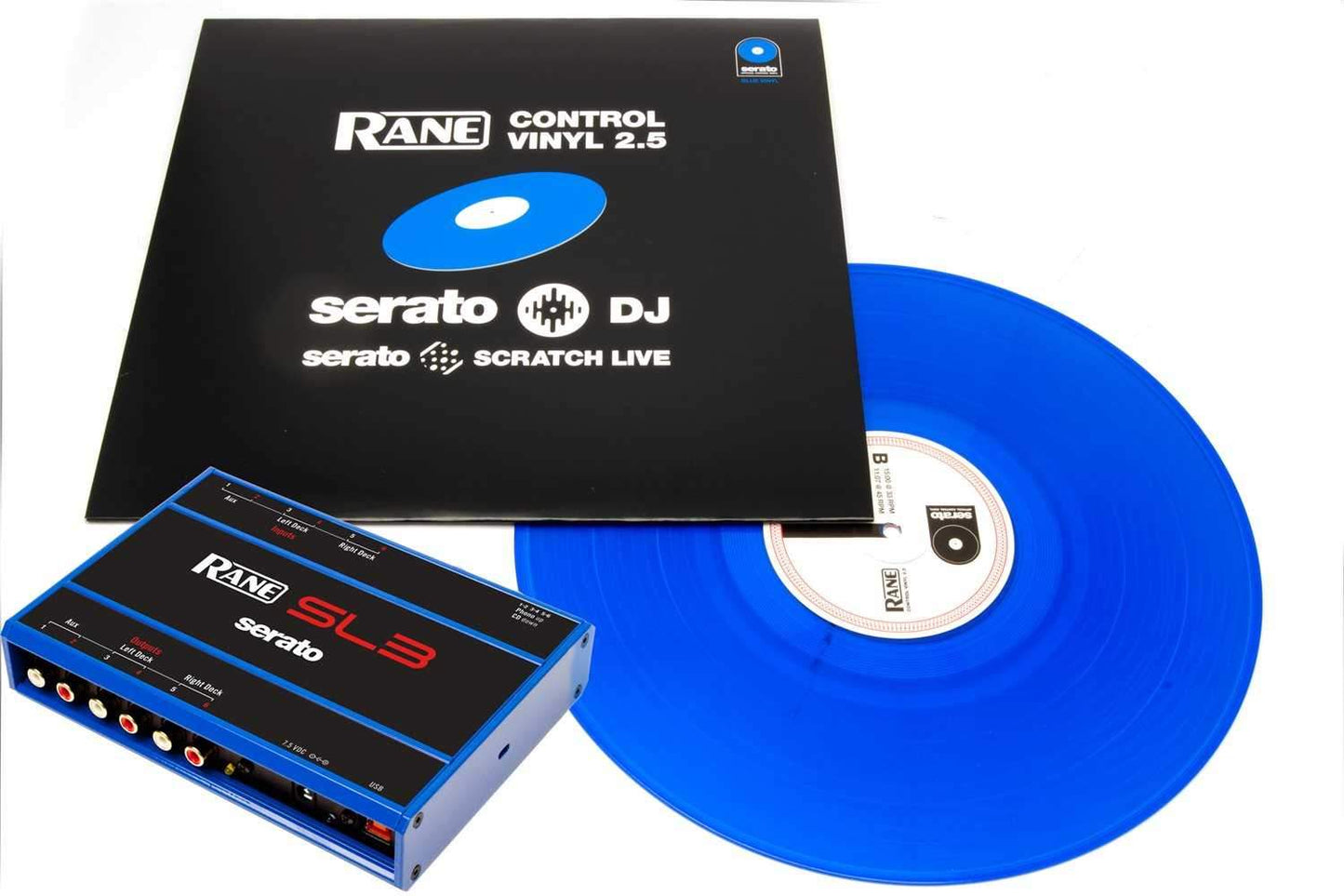 Rane SL3 Blue Serato DJ 3-Deck USB Interface - PSSL ProSound and Stage Lighting