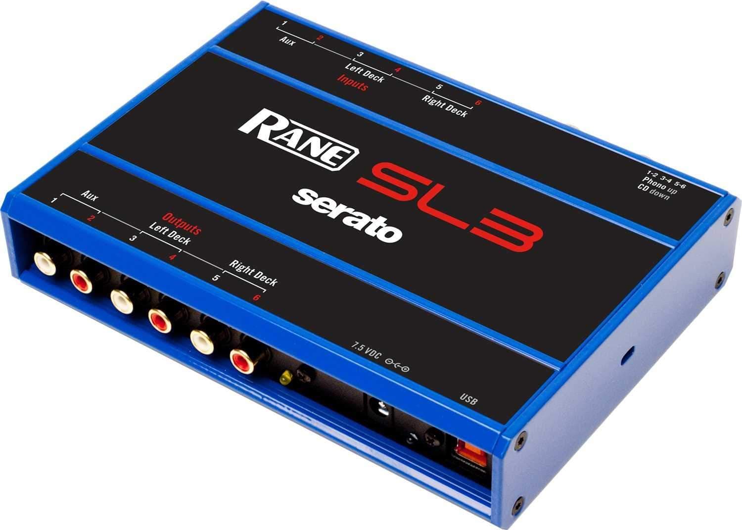 Rane SL3 Blue Serato DJ 3-Deck USB Interface | Solotech