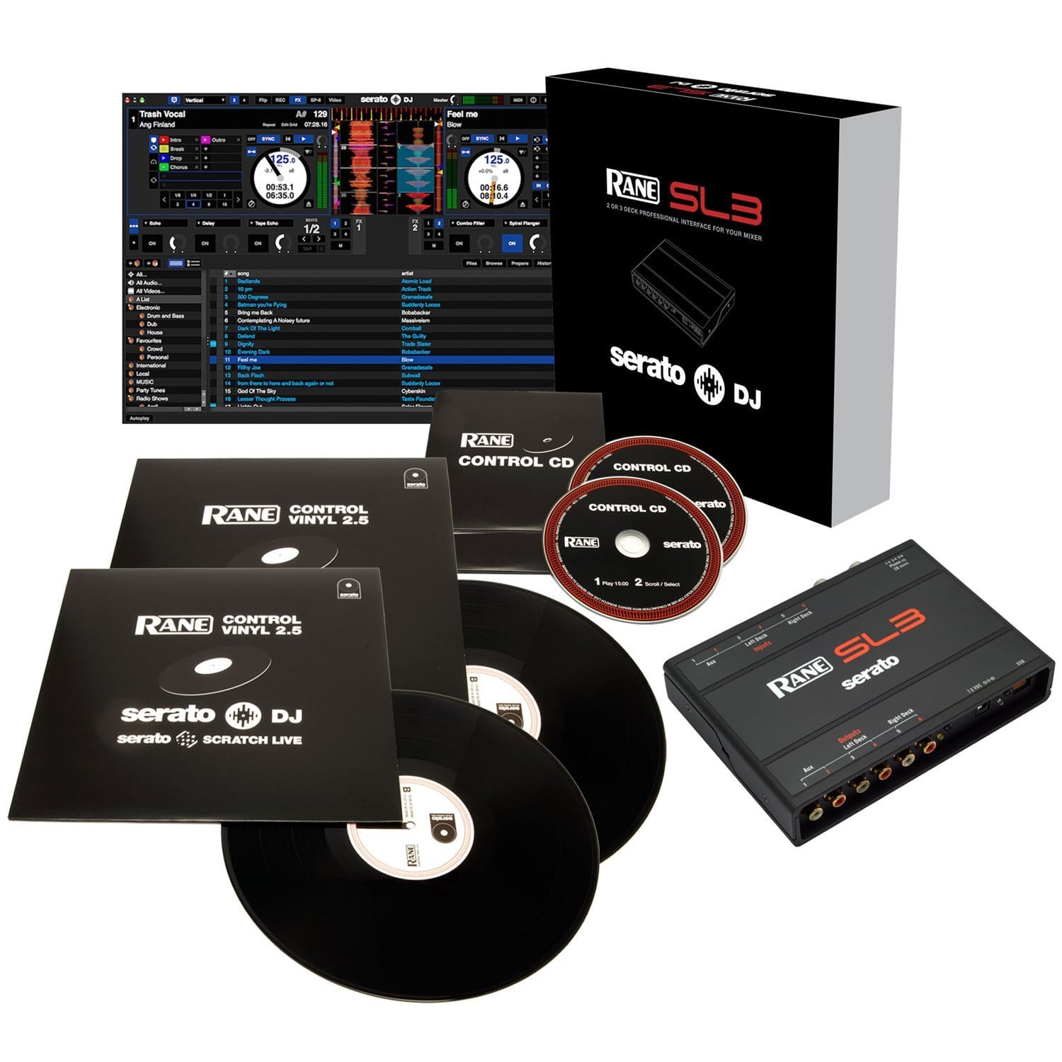 RANE SL3 USB DJ Interface for Serato