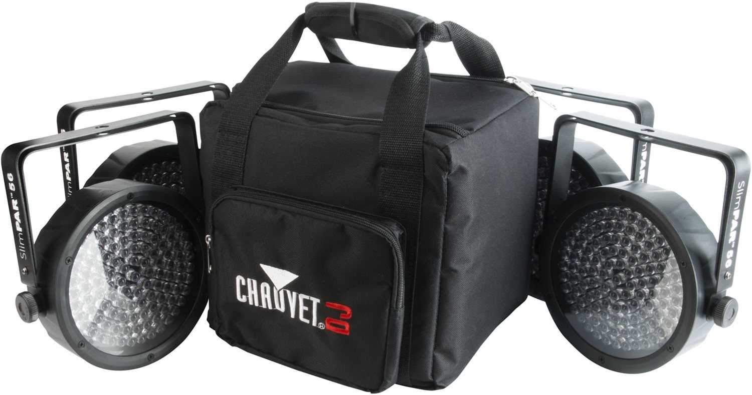 Chauvet SlimPACK 56 LT with 4 SlimPAR 56 Wash Lights & Bag - PSSL ProSound and Stage Lighting