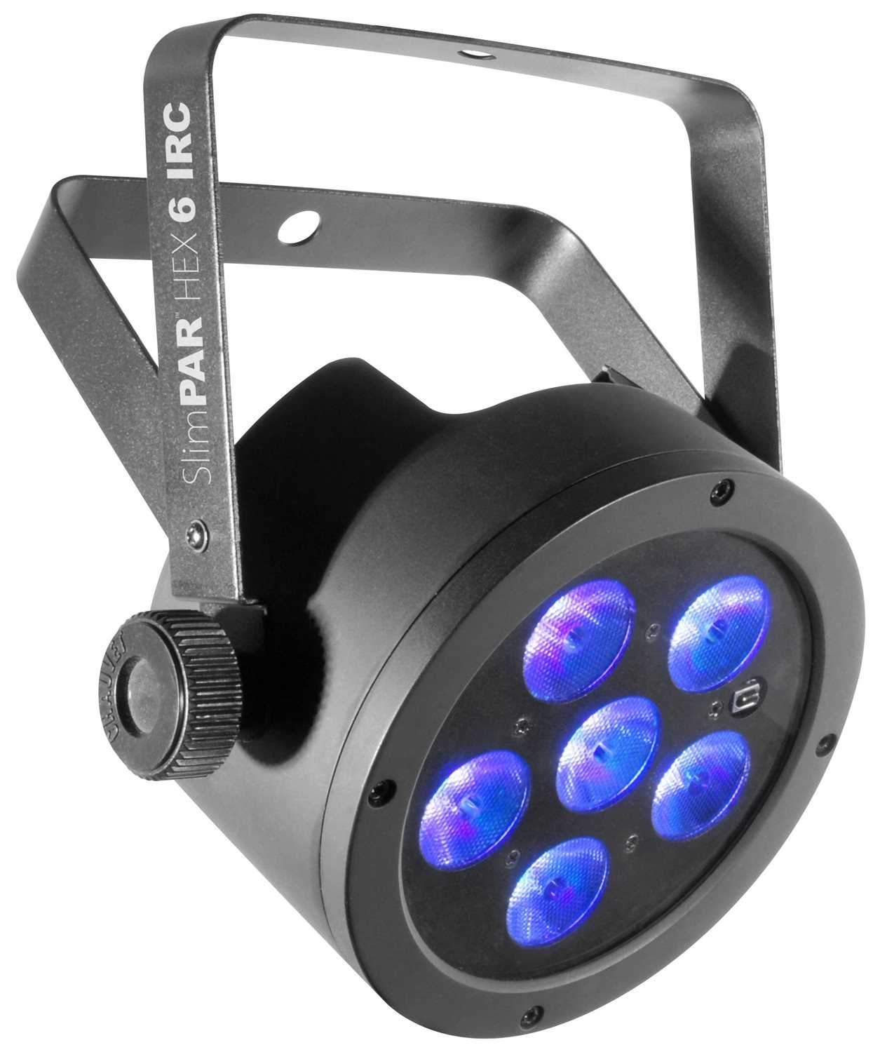 Chauvet SlimPAR HEX 6 IRC RGBAW Plus UV LED Wash Light - PSSL ProSound and Stage Lighting