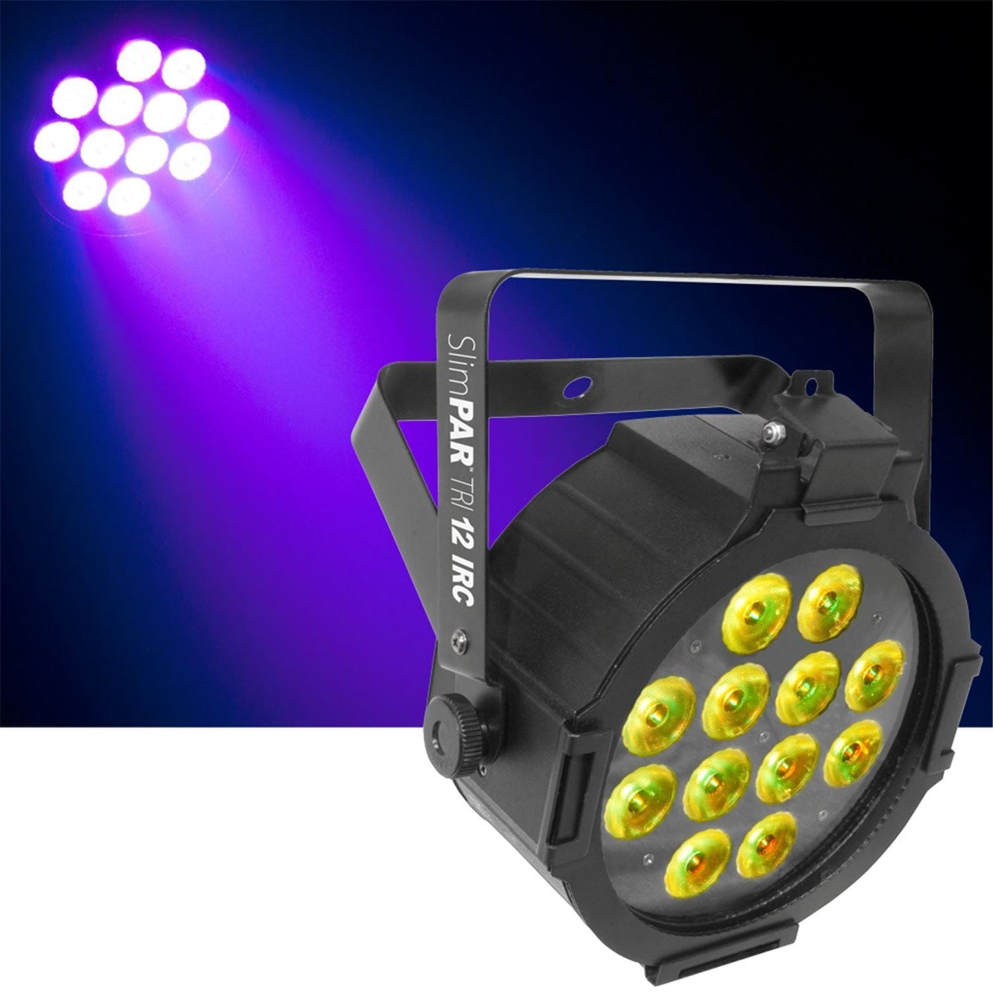 Chauvet SlimPAR Tri 12 IRC RGB DMX LED Wash Light - PSSL ProSound and Stage Lighting