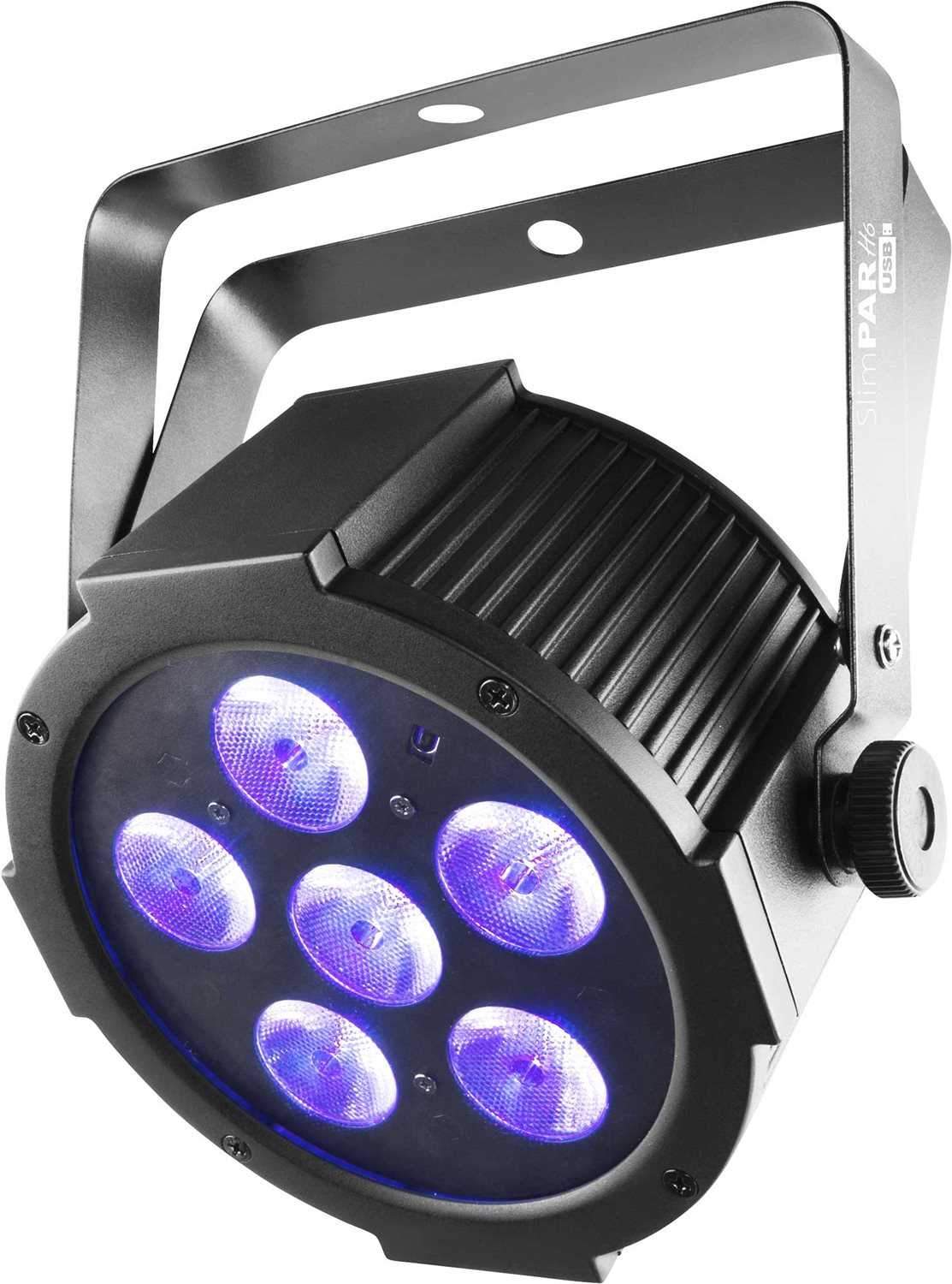 Chauvet SlimPAR H6 USB DMX RGBAW Plus UV LED Wash Light - PSSL ProSound and Stage Lighting