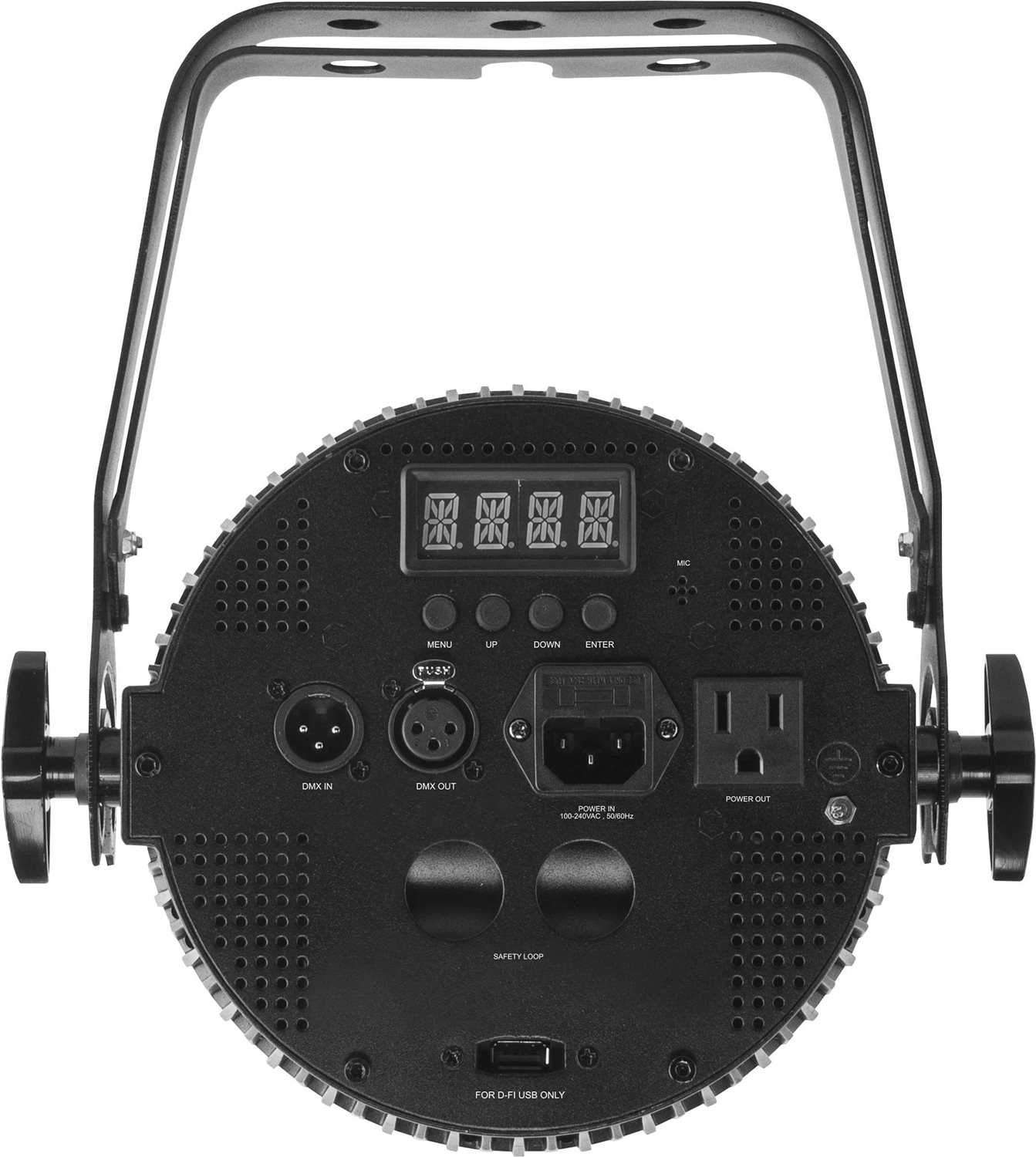 Chauvet SlimPAR Pro Q USB DMX RGBA LED Wash Light - PSSL ProSound and Stage Lighting