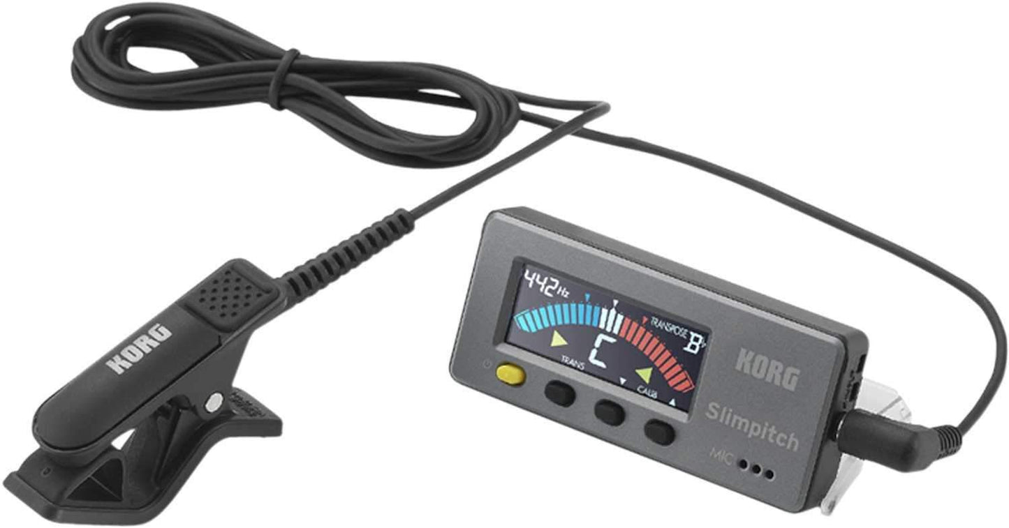 Korg SLM1CM Slimpitch Tuner Black - PSSL ProSound and Stage Lighting