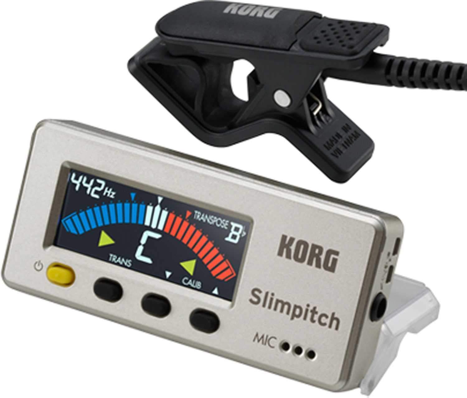 Korg SLM1CMPG Slimpitch Tuner Pearl Gold - PSSL ProSound and Stage Lighting