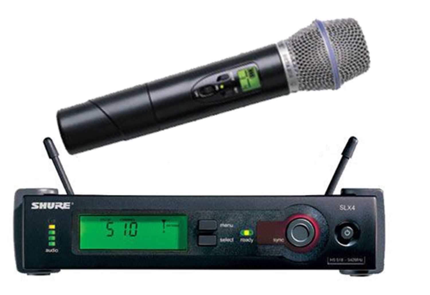 Shure SLX24BETA87C Handheld Mic System with Beta87C - PSSL ProSound and Stage Lighting