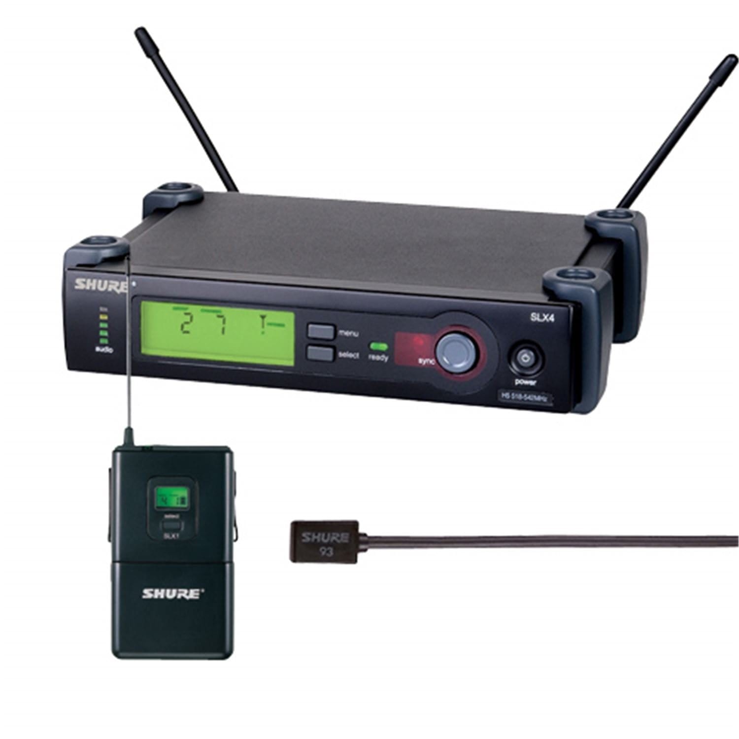 Shure SLX14/85 UHF Wireless Lavalier Mic G4 - PSSL ProSound and Stage Lighting