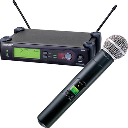 Shure SLX24 Handheld Wireless Microphone SM58 G4 - PSSL ProSound and Stage Lighting