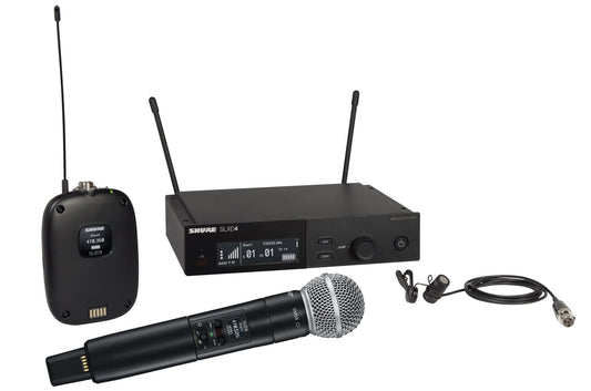 Shure SLXD124/85-G58 Combo System With WL185 Lav Mic - PSSL ProSound and Stage Lighting