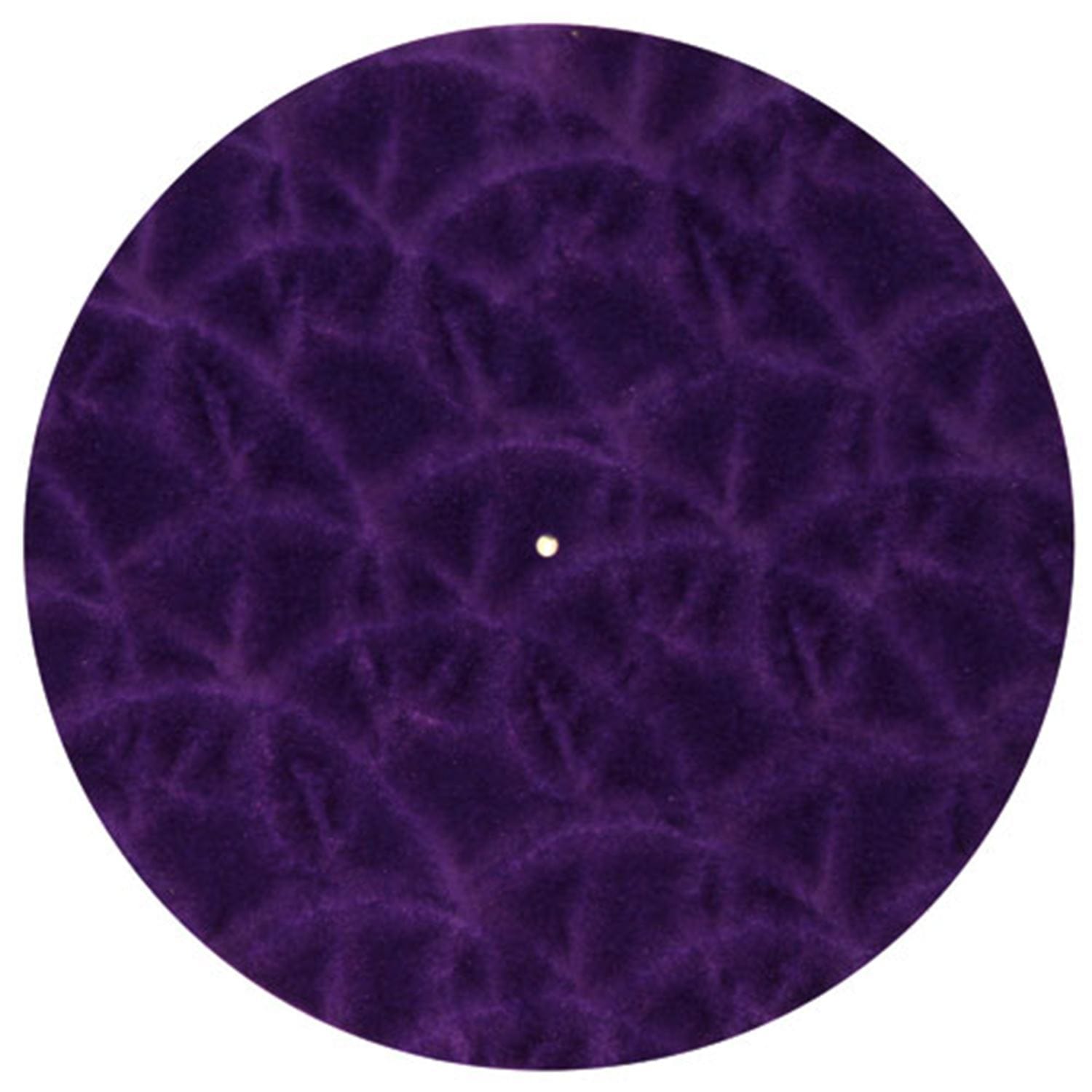 Ultrasound Purple Meteor Velvt Swirl Slipmat(Pair) - PSSL ProSound and Stage Lighting