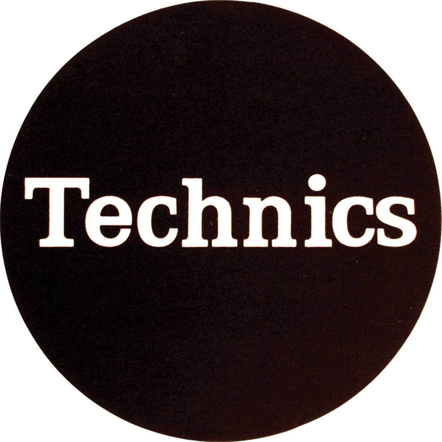 DMC Glow Technics Slipmat Black Felt (Pair) - PSSL ProSound and Stage Lighting