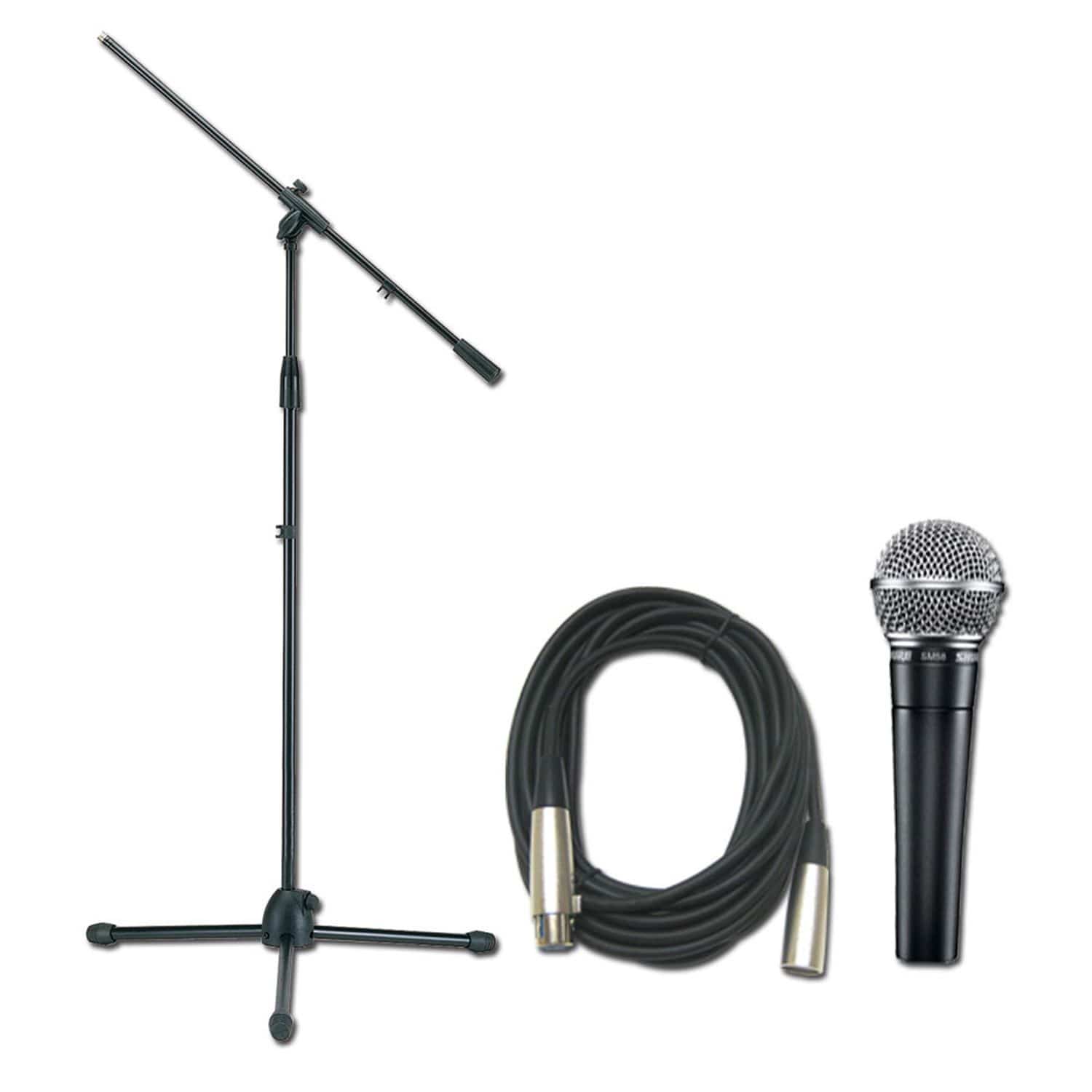 Shure SM58S Mic Pack with Stand And 20Ft Mic Cable - PSSL ProSound and Stage Lighting