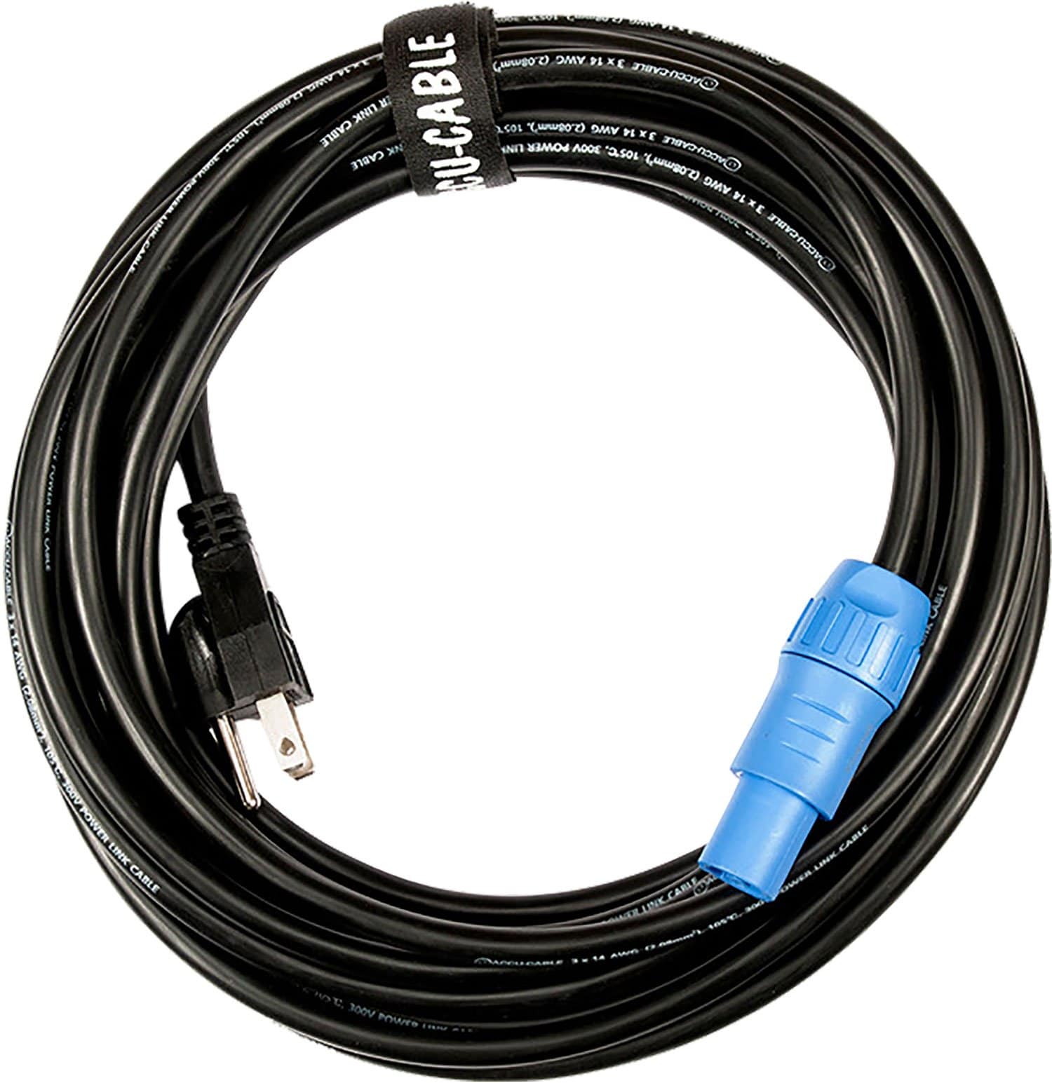 Edison Multi Cable ADJ SMPC25 25-Foot Powercon To Edison Power Cable – Solotech